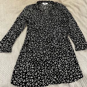 Jack black and white belted dress - medium